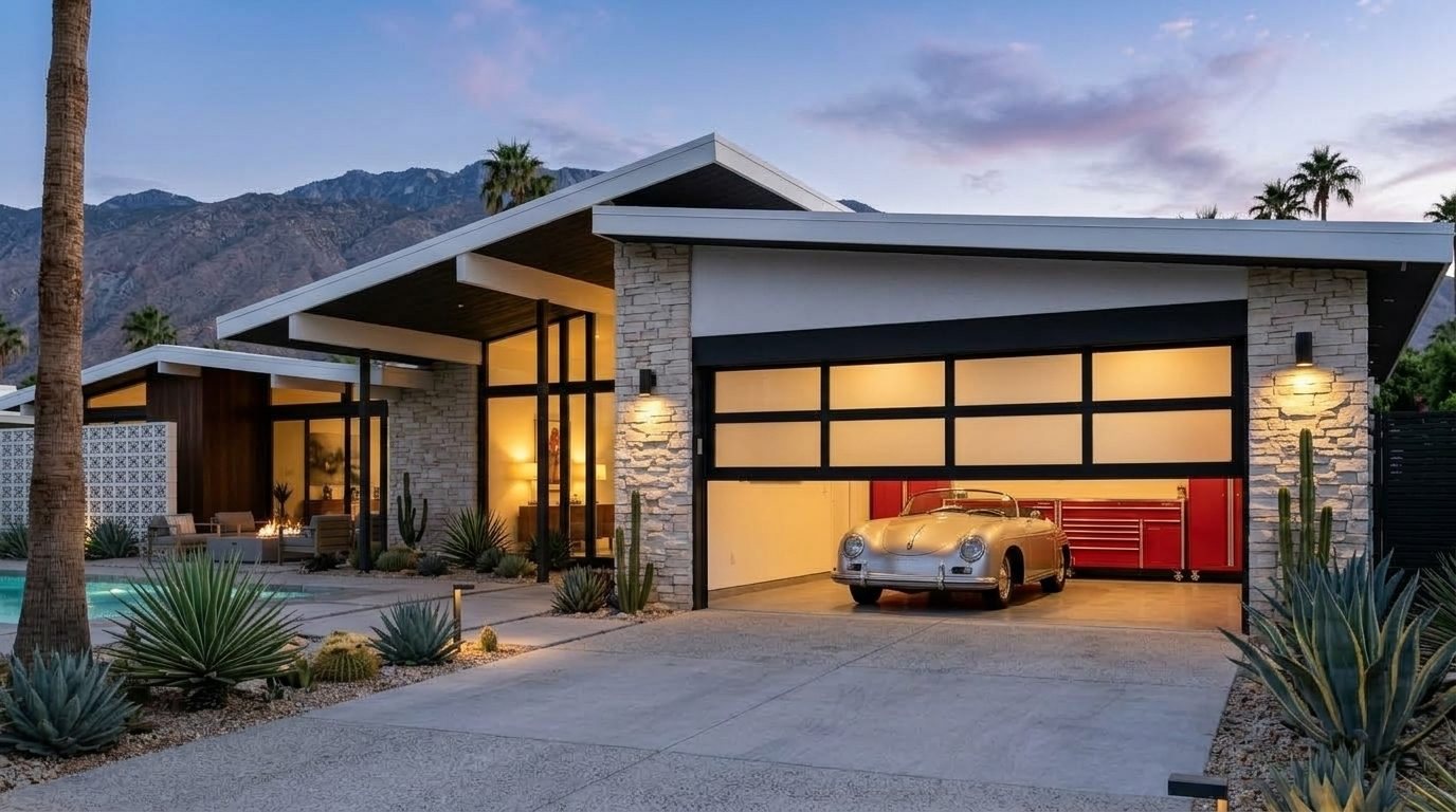 Luna Garage Door Specialist Overhead Garage Door Gliding Open in Burien, WA